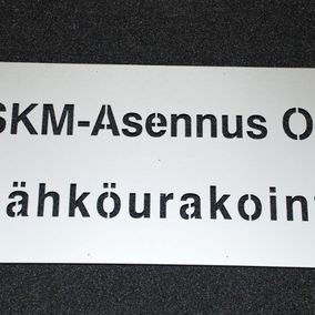 Mainosbanneri, Tampereen Vesileikkaus Oy